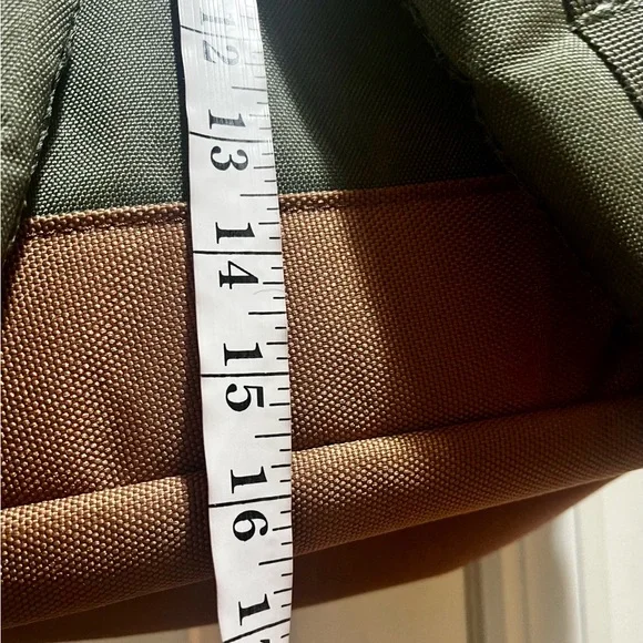 Herschel Supply Company Olive and Pink Salmon Backpack - Picture 9 of 16